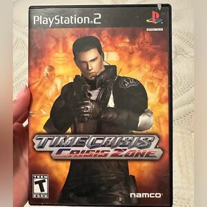 PlayStation 2 video game time crisis